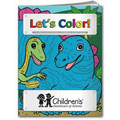 Fun Pack Coloring Book W/ Crayons - Let's Color with Donald Dinosaur